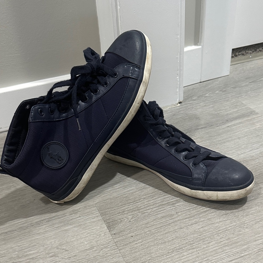 Polo Ralph Lauren Dark Blue High-Top Sneakers